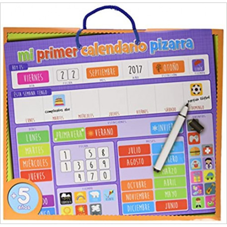 Mi primer calendario pizarra.