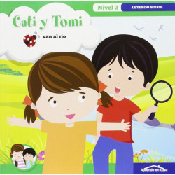 Aprendo a leer Nº2. Cati y Tomi van al río.