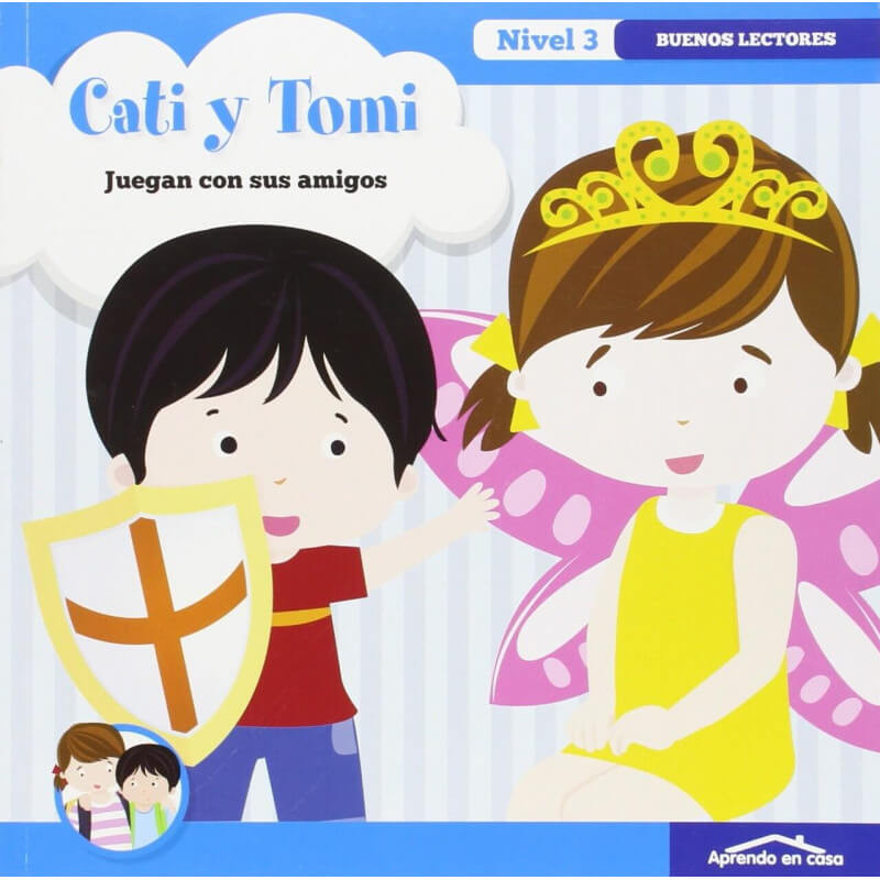 Aprendo a leer Nº3. Cati y Tomi juegan con sus amigos. Aprendo a leer Nº3. Cati y Tomi juegan con sus amigos.