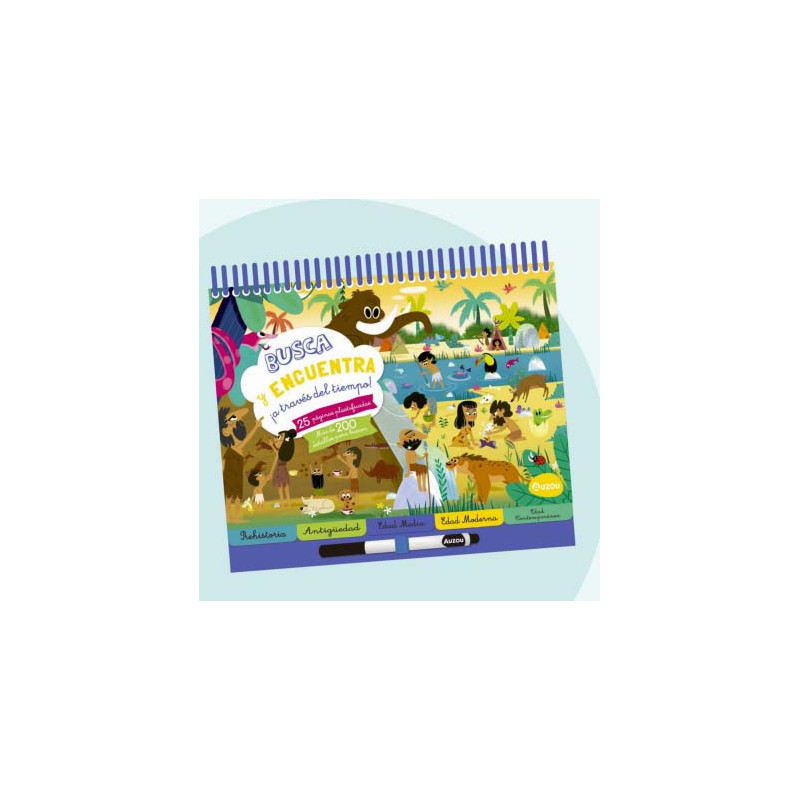 Busca y encuentra ¡a través del tiempo!