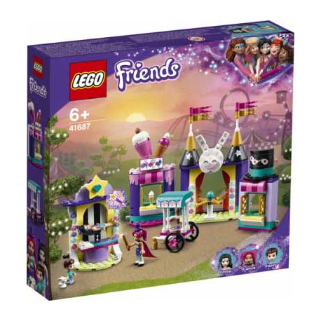 Mundo de magia: puestos de feria.