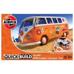 Surfin Volkswagen camper van Quickbuild.