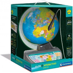 Globo terráqueo con luz.