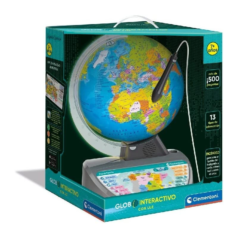 Explora el mundo. Globo interactivo.