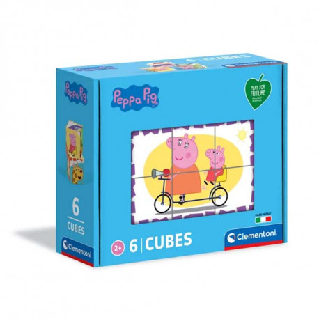 Cube puzzles "Peppa Pig".