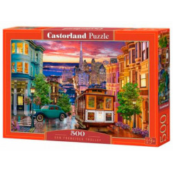 San Francisco trolley. 500 pcs.