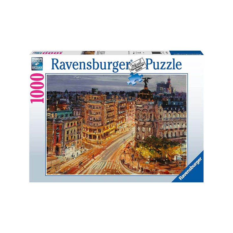 Gran Via, Madrid. 1000 pcs.