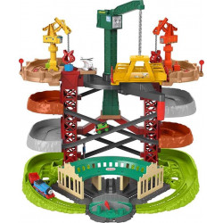Trains and Cranes Super tower. FISHER PRICE