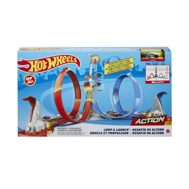 Loop and Launch. HOTWHEELS