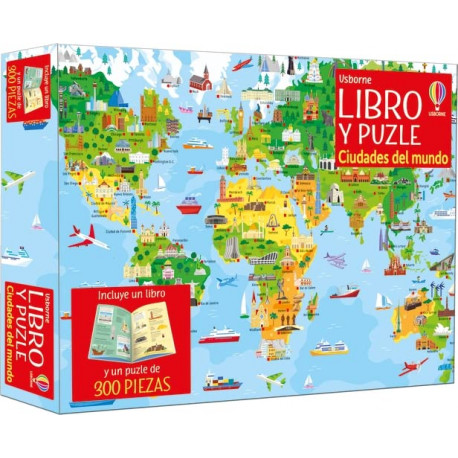 World atlas: Book-Puzzle. USBORNE