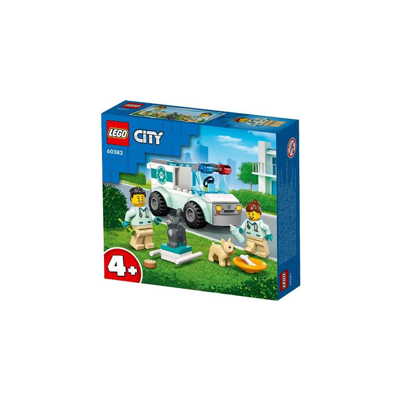 Furgoneta veterinaria de rescate.