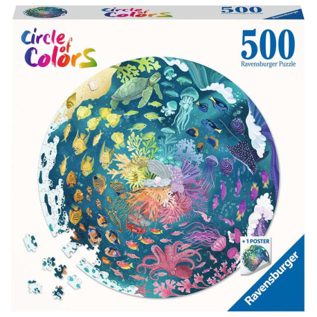 Circle of colors. Mandala.