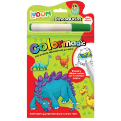 Libro-juego Colormagic. Dinosaurios.