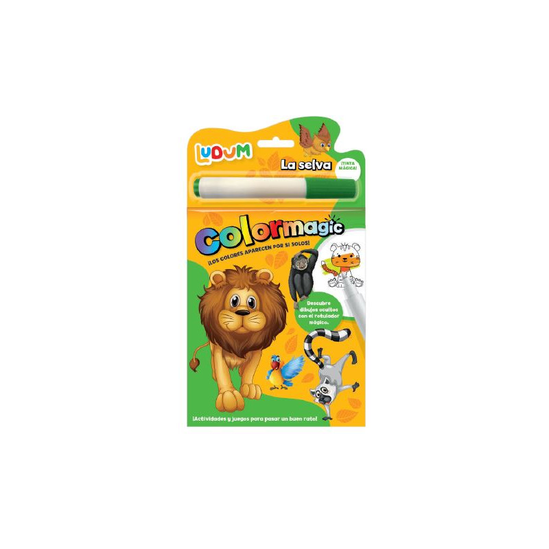 Libro-juego Colormagic. La selva.