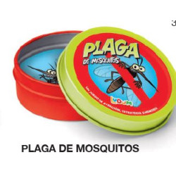 Plaga de mosquitos.