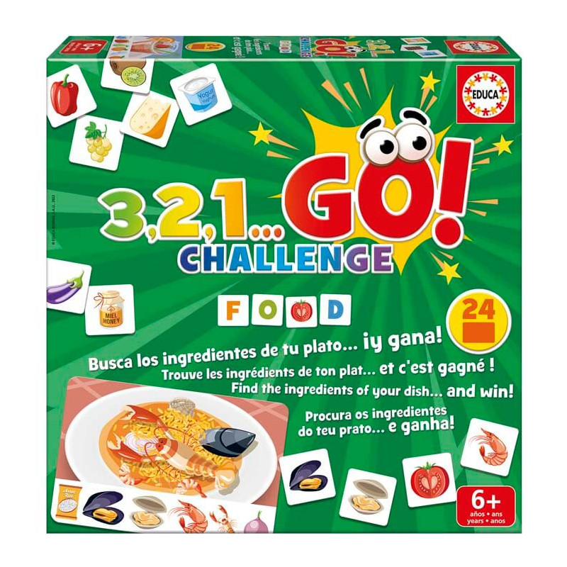 3,2,1... Challenge Food.