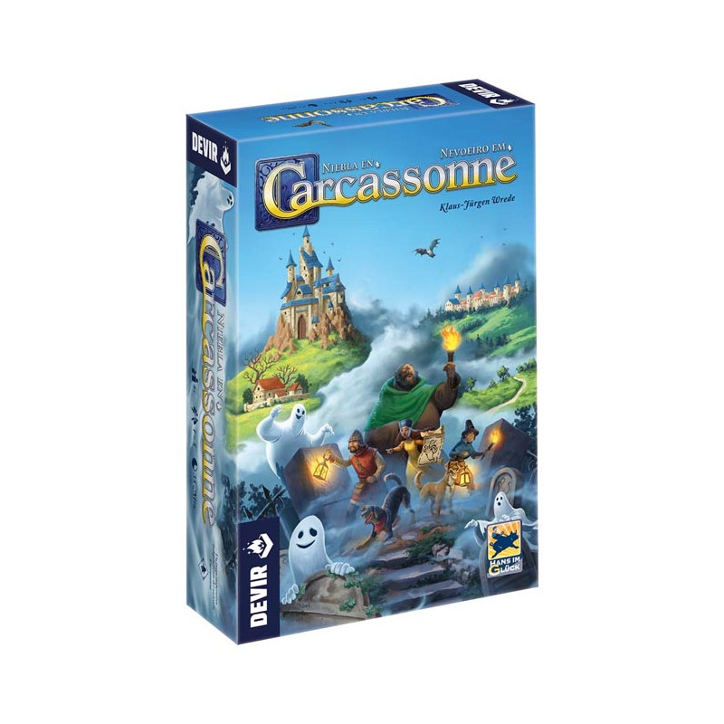 Fog Rises over Carcassonne.