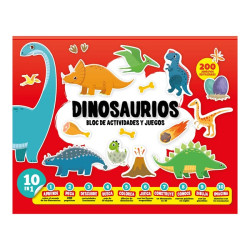 Dinosaurios. Bloc de actividades y juegos.