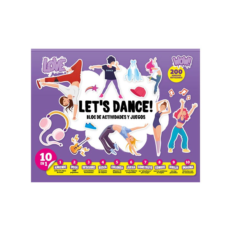 Let´s Dance!  Activity block.