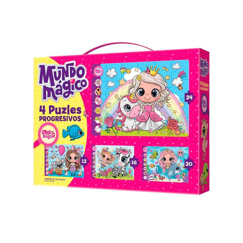 Puzzle. Magic World.