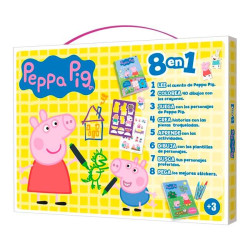 Peppa Pig. Maletín 8 en 1.