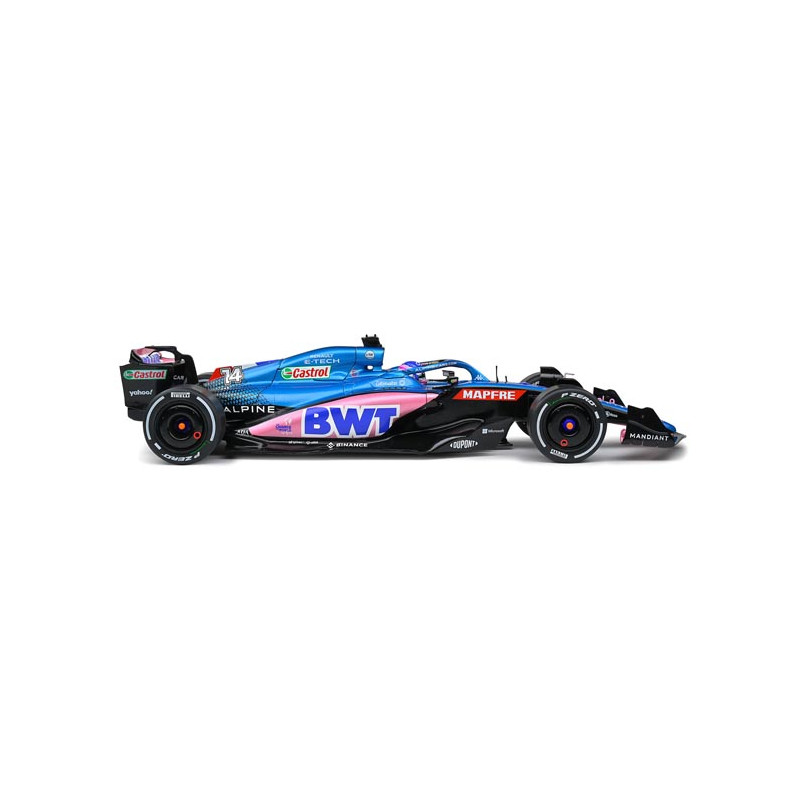 Alpine A522 GP Monaco Fernando Alonso 2022.