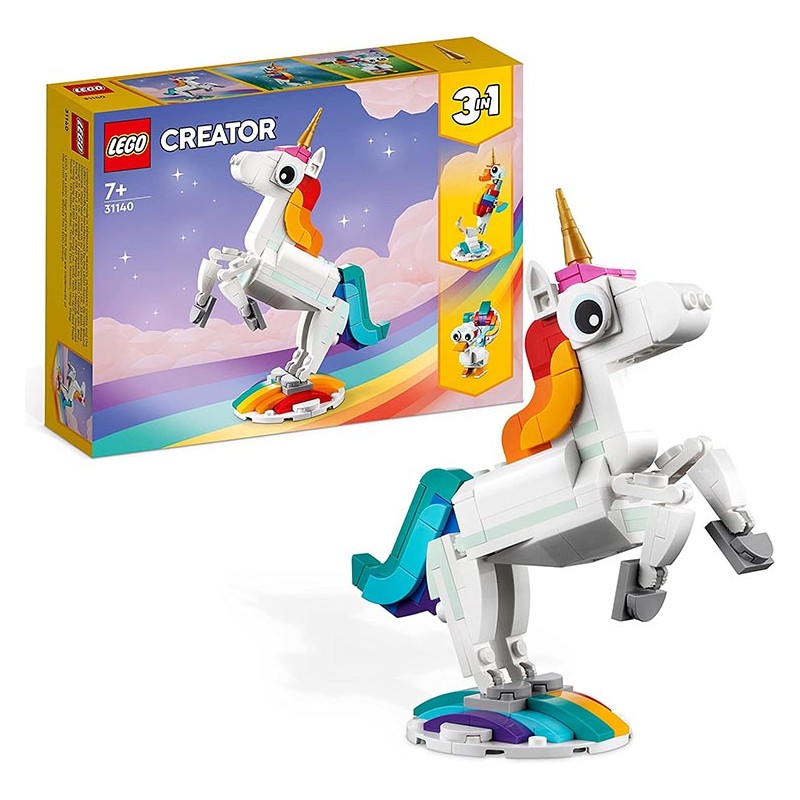 LEGO 31140 Unicornio mágico, Lego Creator Que de Juguetes