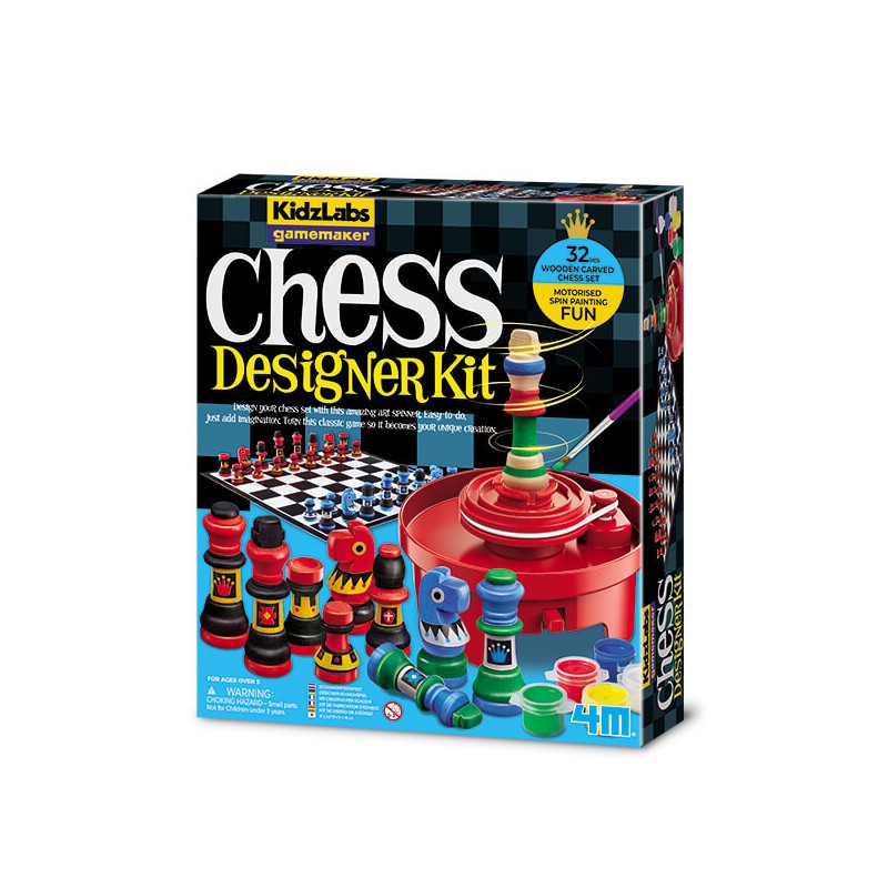 KidzLabs: Diseña tu ajedrez.