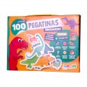 100 pegatinas. Animales de la selva.