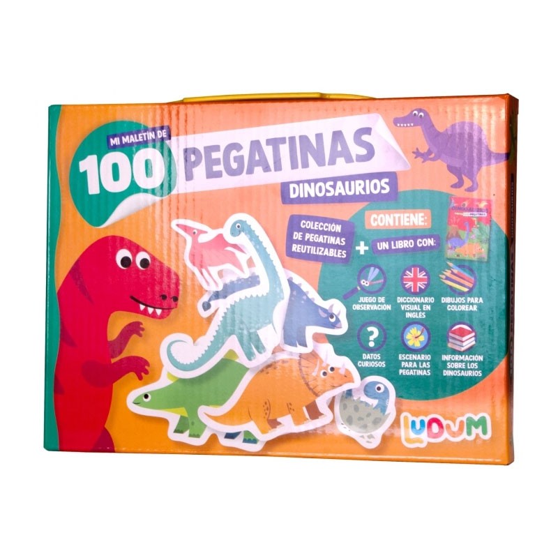 100 pegatinas. Dinosaurios.