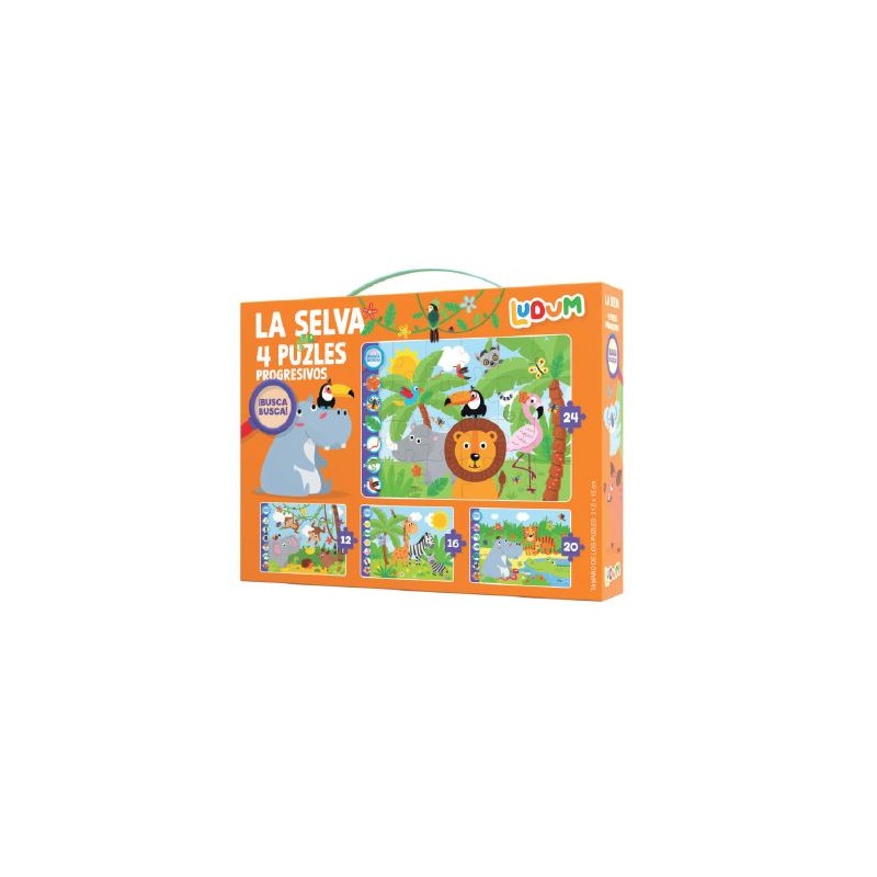 Puzle pregresivo. La selva.