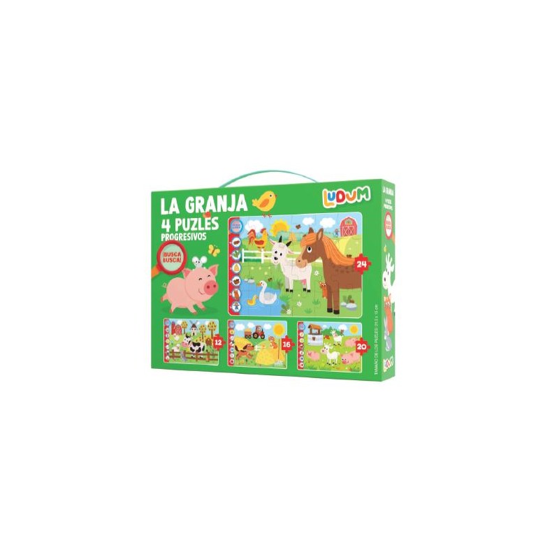 Puzle pregresivo. La granja.