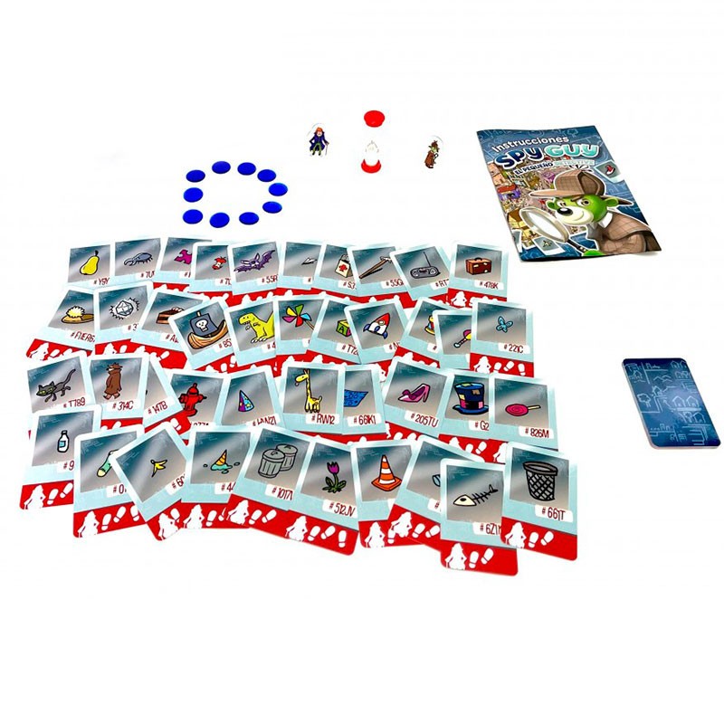 Atomo Games Spy Guy El Pequeño Detective – Juego De Mesa Cooperativo Para Niños +5 Años, Encuentra Pistas Y Atrapa Al Ladrón