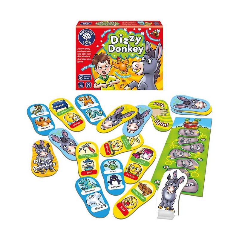 Juego de inglés: Dizzy Donkey.