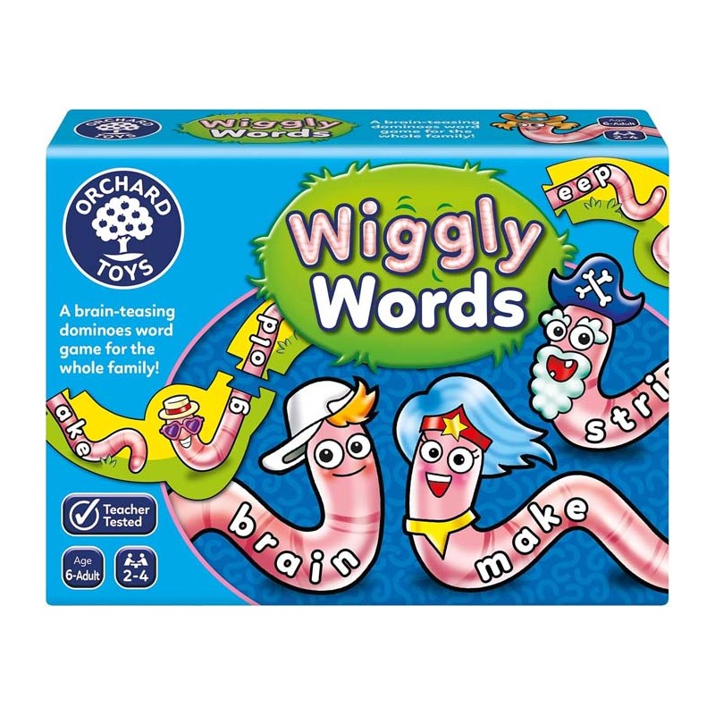 Juego en inglés: Wiggly Words.