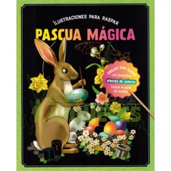 Ilustraciones para rascar. Pascua Mágica.