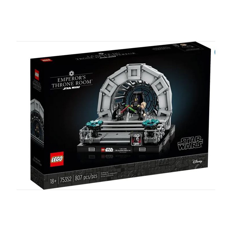 Diorama: Sala del Trono del Emperador.