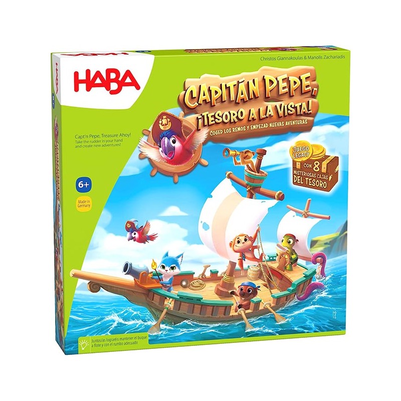 Capitán Pepe, ¡Tesoro a la vista!
