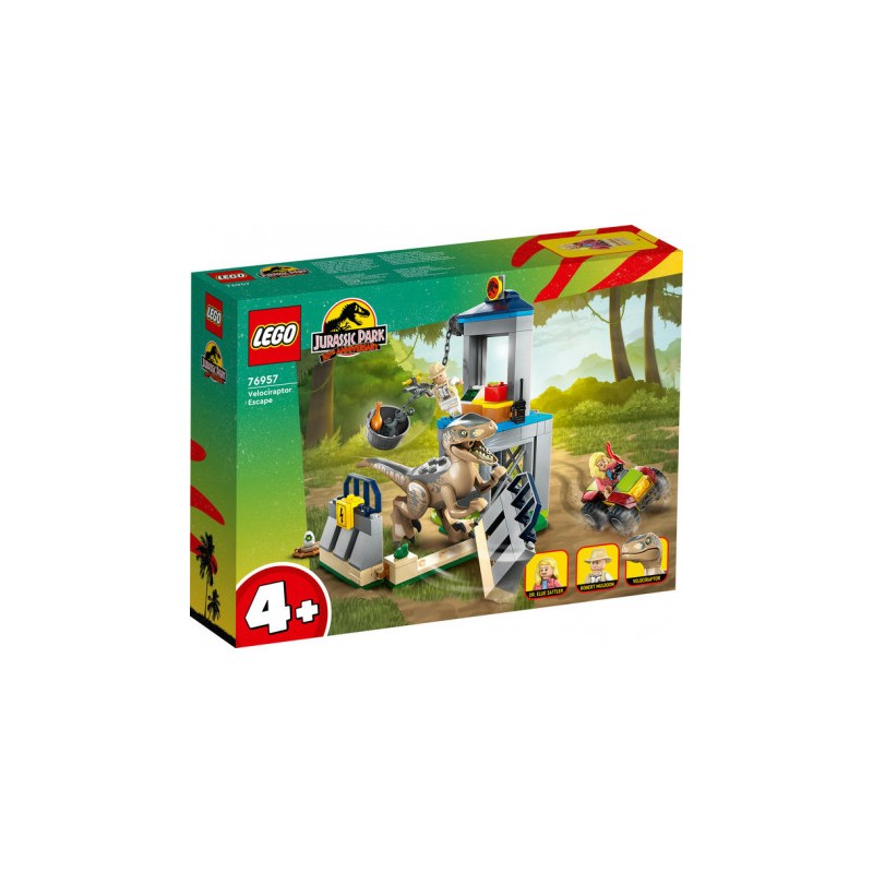 Huida del Velocirraptor.