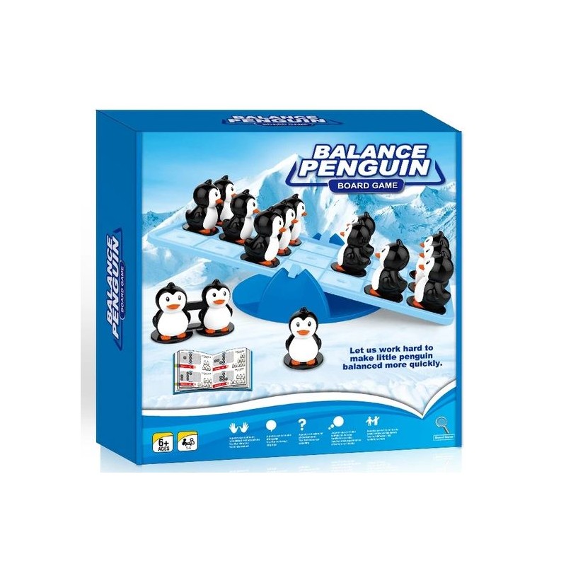 Balanza de pingüinos.