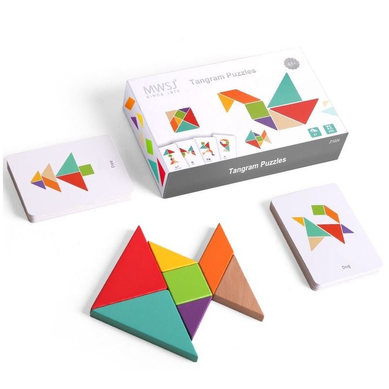 Puzle Tangram. BP.