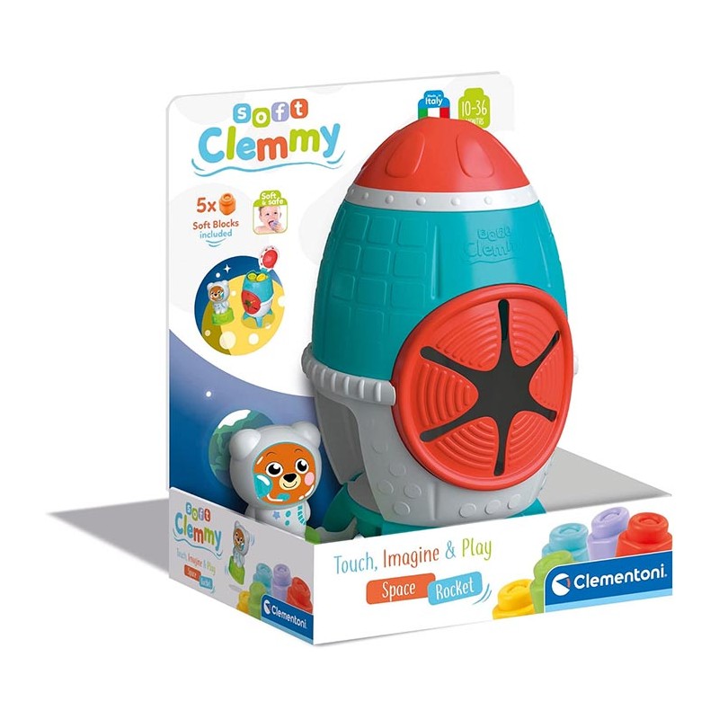 Cohete espacial. Soft Clemmy.