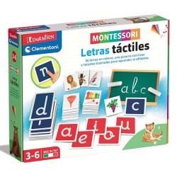 Montessori. Letras táctiles
