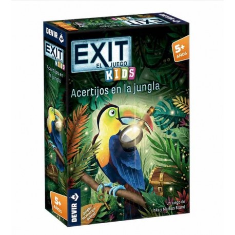 Exit Kids. Acertijos en la jungla. Exit Kids. Acertijos en la jungla.