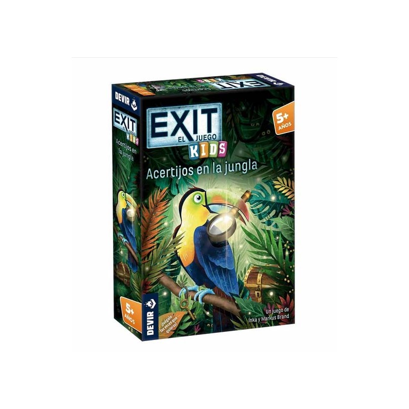 Exit Kids. Acertijos en la jungla. Exit Kids. Acertijos en la jungla.