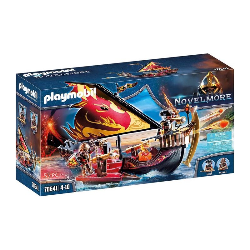 Novelmore Knights Burnham Raiders Fire Ship.