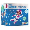 Puzle el espacio. Brillante.