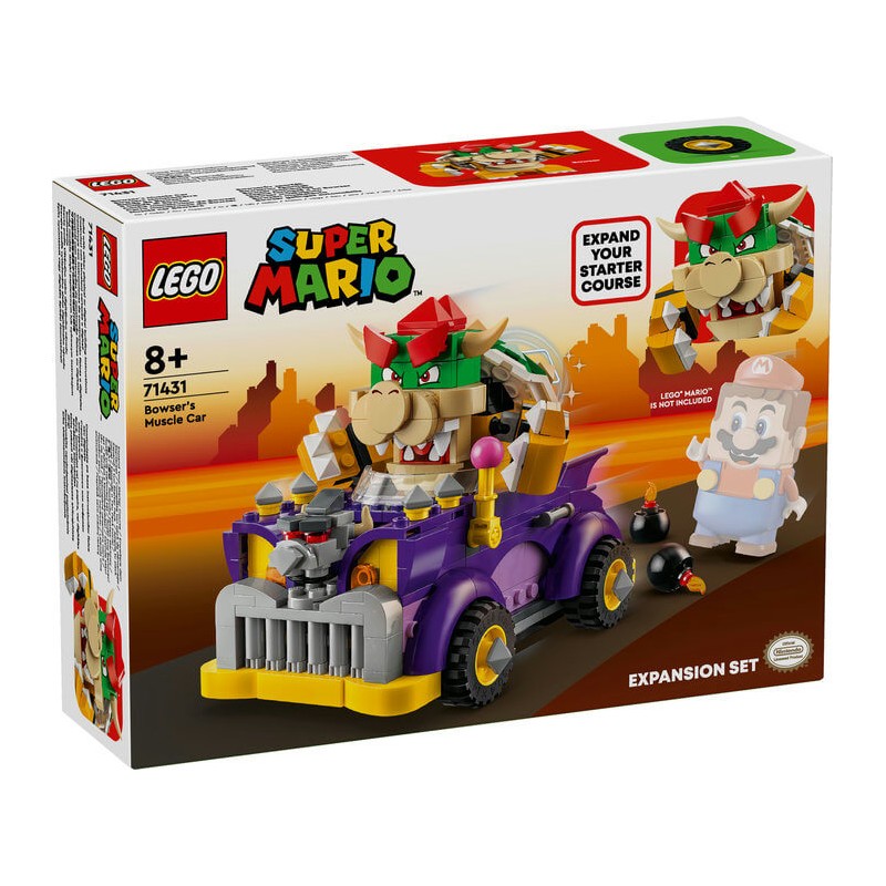 Set de Expansión: Coche monstruoso de Bowser.
