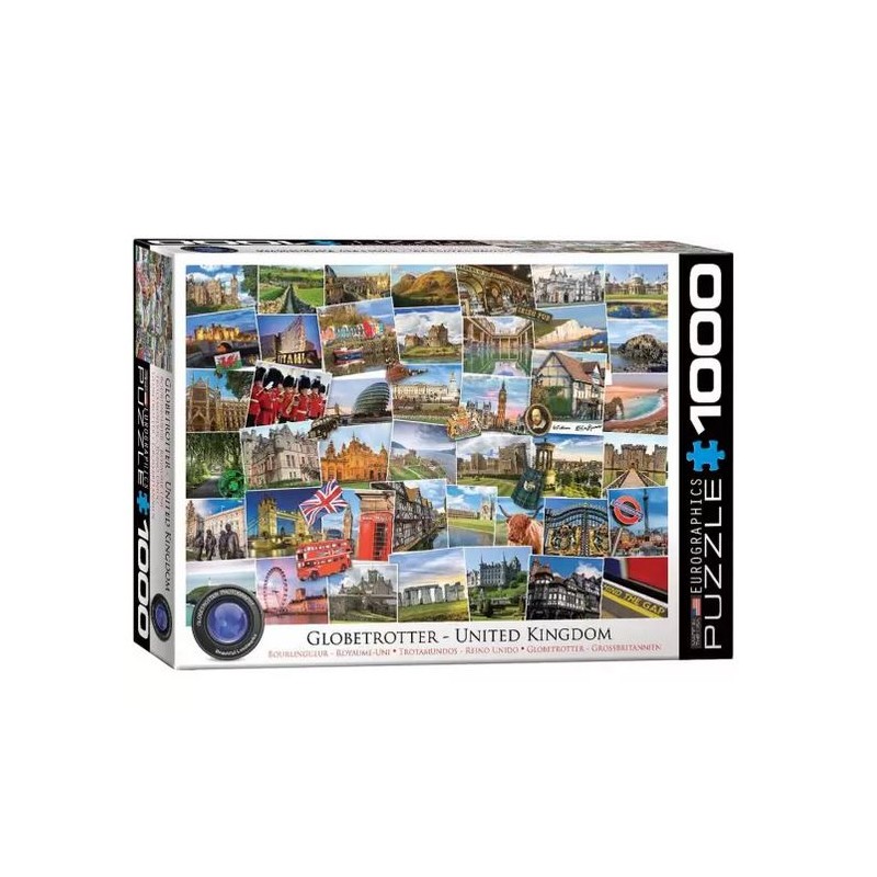 Trotamundos, Reino Unido. 1000 piezas.