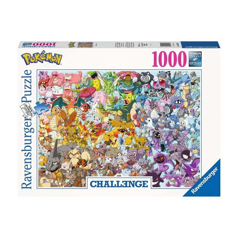Pokémon Challenge. 1000 pcs.